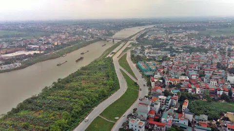 Cận cảnh cầu Đuống mới sau 8 tháng khởi công