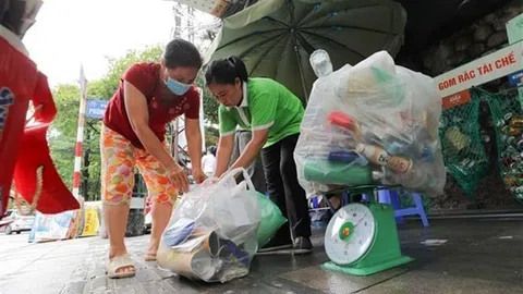 Xử phạt đến 1 triệu đồng nếu không phân loại rác thải rắn sinh hoạt
