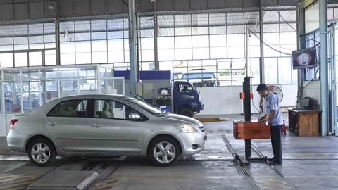 Chủ xe chậm nộp phạt nguội sẽ bị từ chối kiểm định