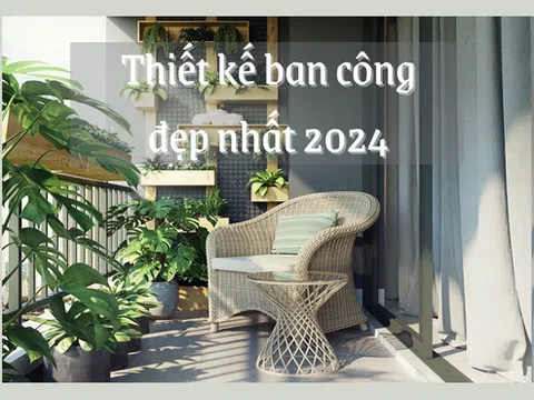 Nghệ thuật thiết kế ban công "nhỏ nhưng có võ"